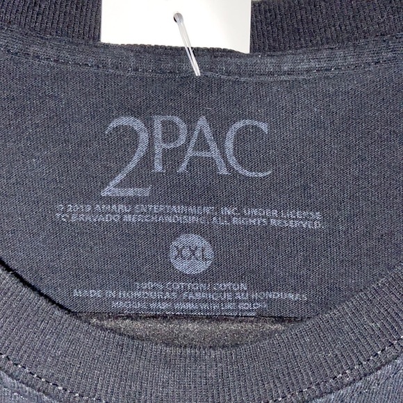 Tupac Shakur 👑 Graphic Print Official 2Pac Merch 1/1 Rare Find XXL UNI​​​​ - Picture 2 of 4